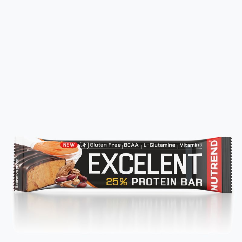 Протеїновий батончик Nutrend Excelent Protein Bar 85г Арахісове масло VM-025-85-AM