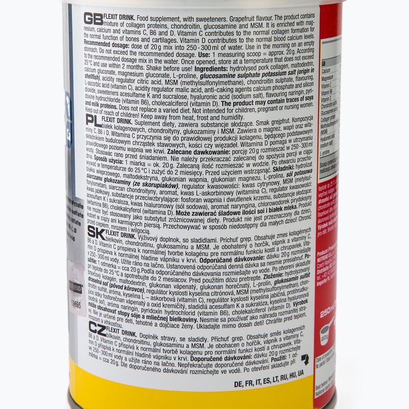 Flexit Drink Nutrend 400г регенерація суглобів грейпфрут VS-015-400-G 2