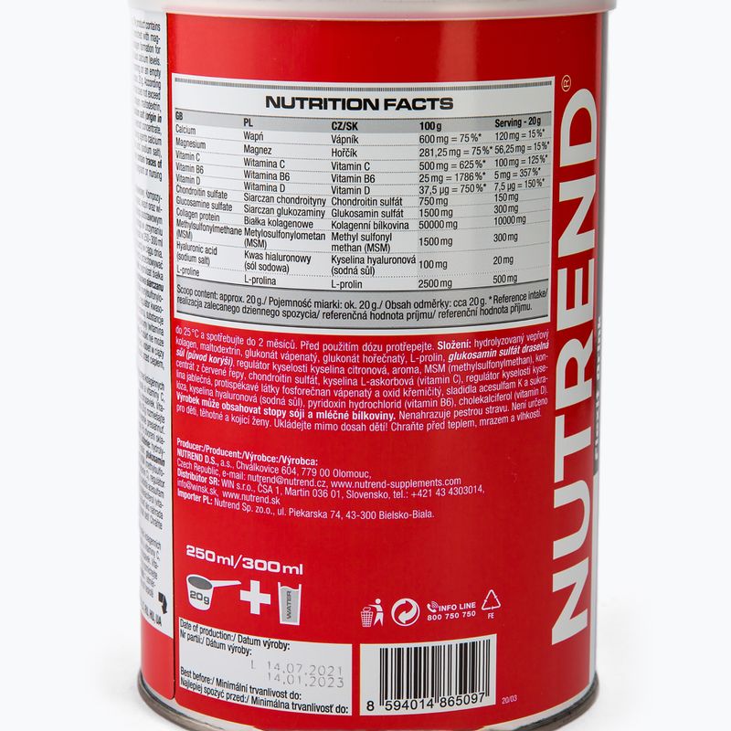 Flexit Drink Nutrend 400г регенерація суглобів полуниця VS-015-400-JH 3