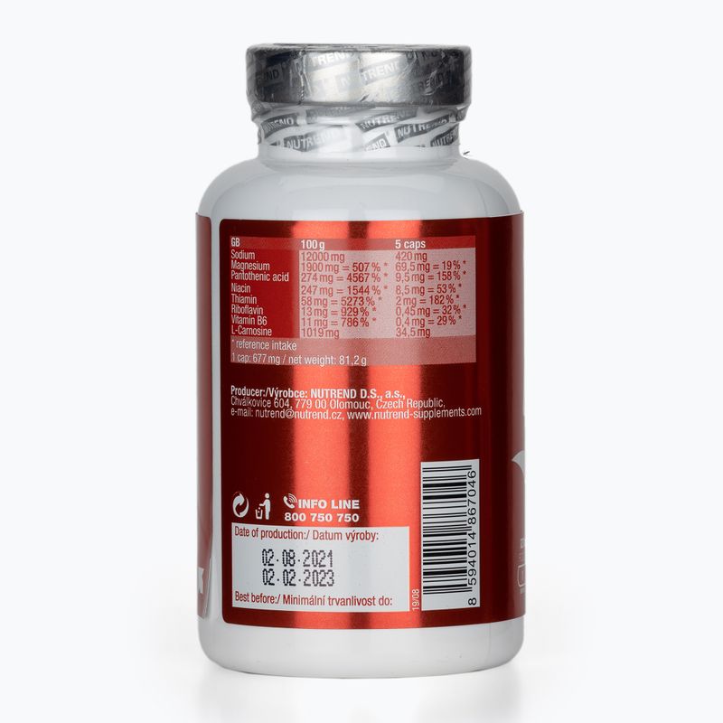 Salt Caps Nutrend мінеральні солі 120 капсул VR-084-120-XX 2