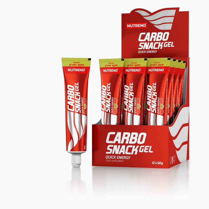 Енергетичний гель Nutrend Carbosnack тюбик 50г зелене яблуко Vh-001-50-ZJ-de