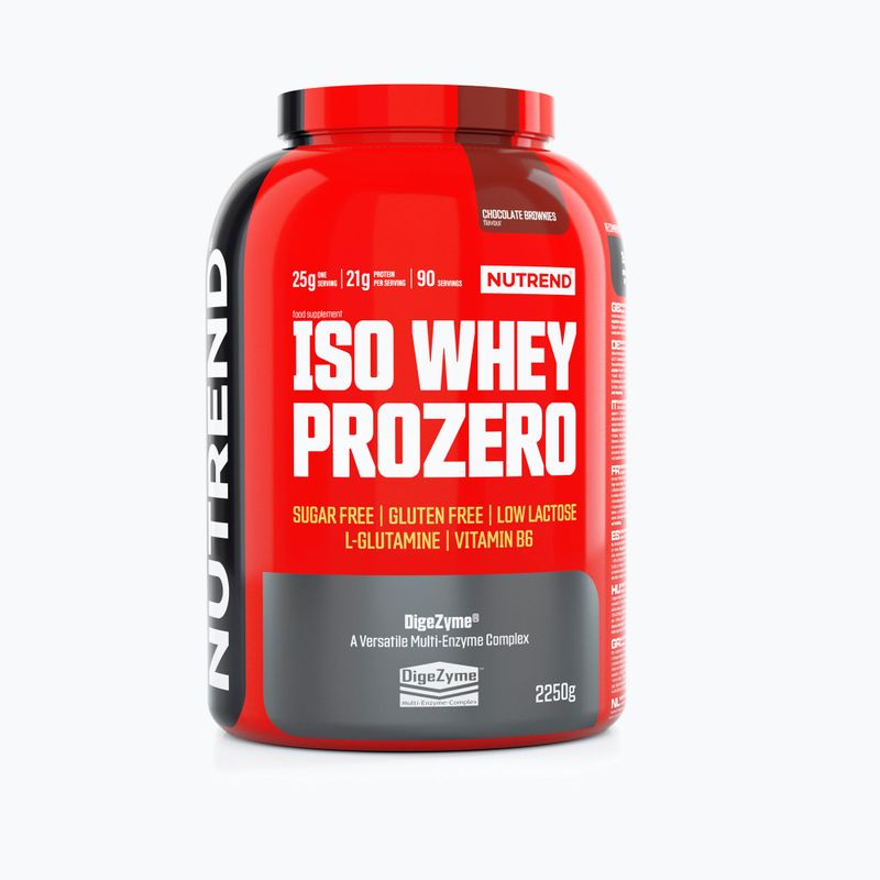 Whey Nutrend Iso Prozero шоколадне печиво VS-102-500-ČOB