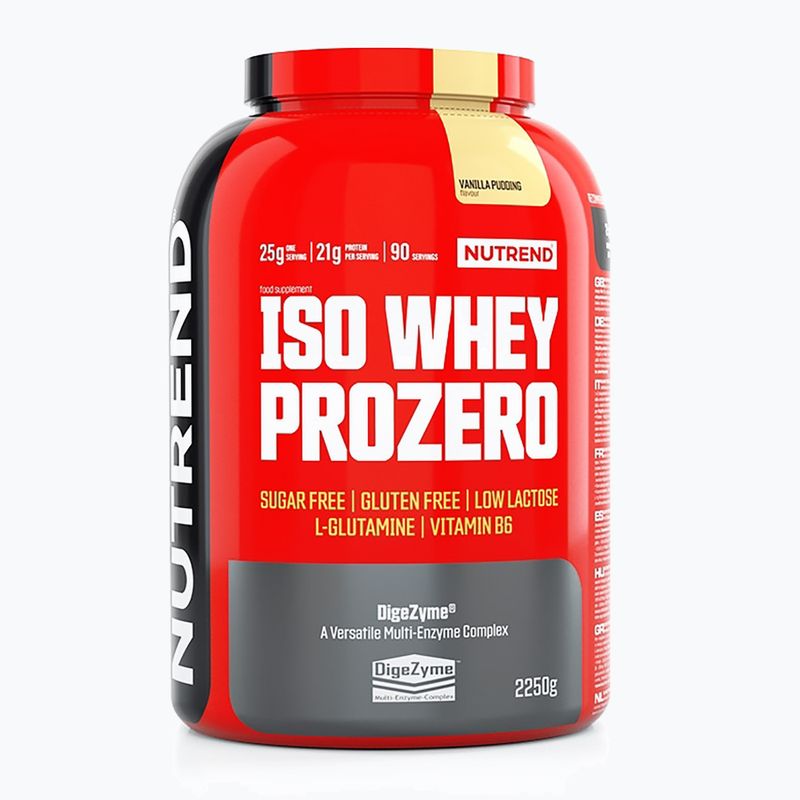 Whey Nutrend Iso Prozero 2250 g ванільний пудинг VS-102-2250-PVA 3