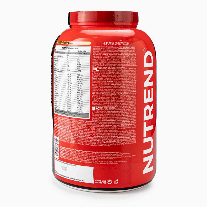 Whey Nutrend 100% Protein 2,25кг манго-ваніль VS-032-2250-MNVA 2