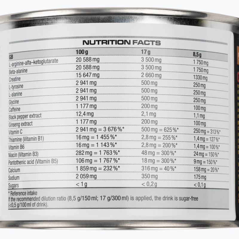 Передтренувальний комплекс Nutrend Pre-Workout N1 300г апельсин VS-067-300-ČP 2
