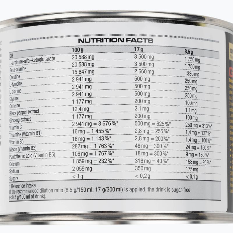 Передтренувальний комплекс Nutrend Pre-Workout N1 300г грейпфрут VS-067-300-G 2