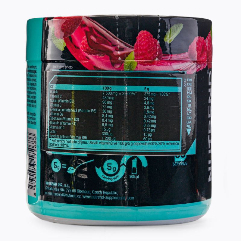 Магній Nutrend Magneslife Instant Drink Powder 300 g малина VS-118-300-MA 2