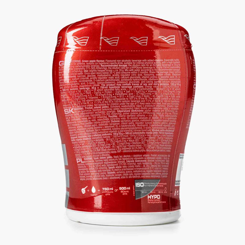 Ізотонічний напій Nutrend Isodrinx 420г зелене яблуко VS-014-420-ZJ 2