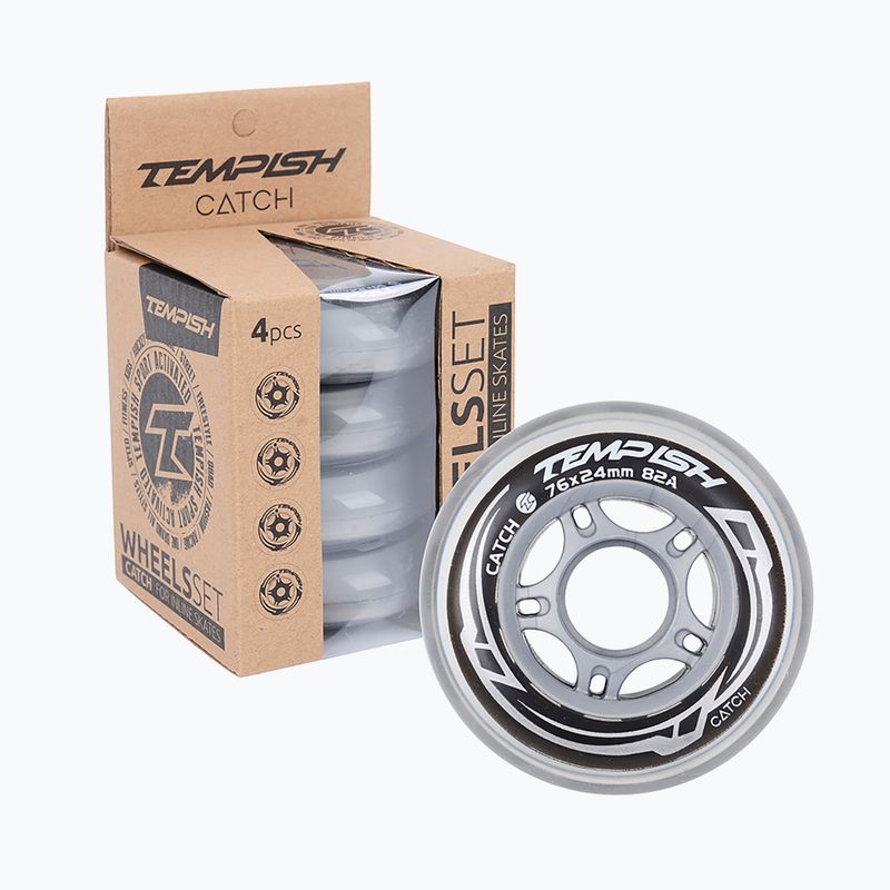 Колеса для роликів Tempish Catch 76mm/82A 4 pcs. clear 3