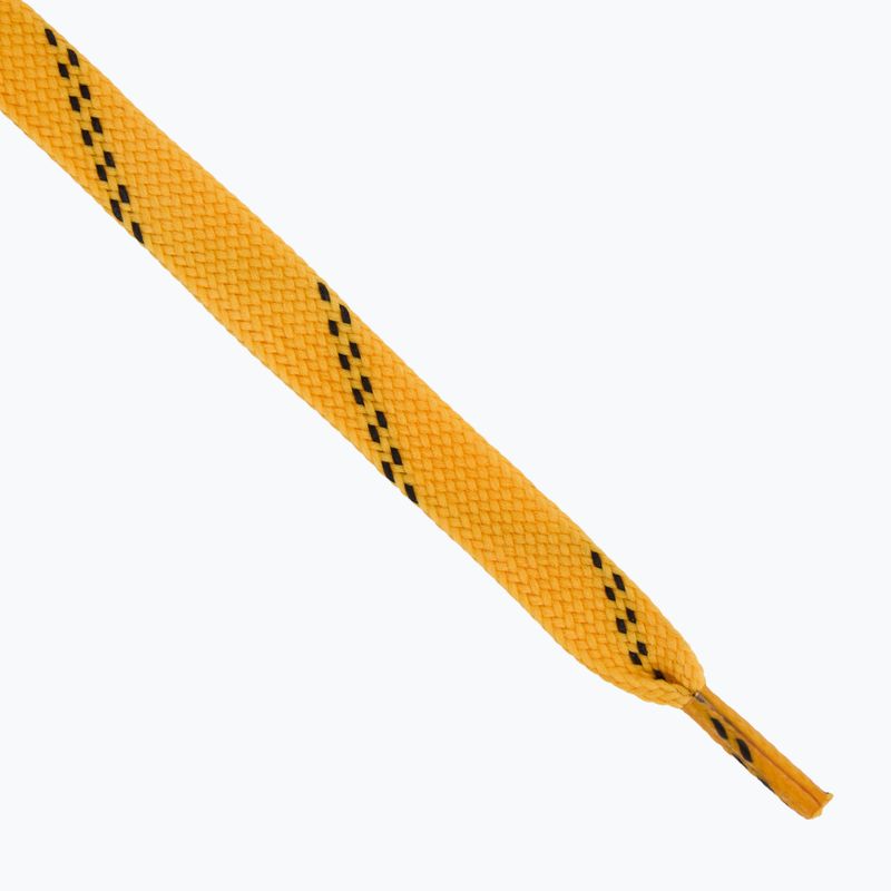 Шнурки для ковзанів Tempish Hockey Waxed yellow 2