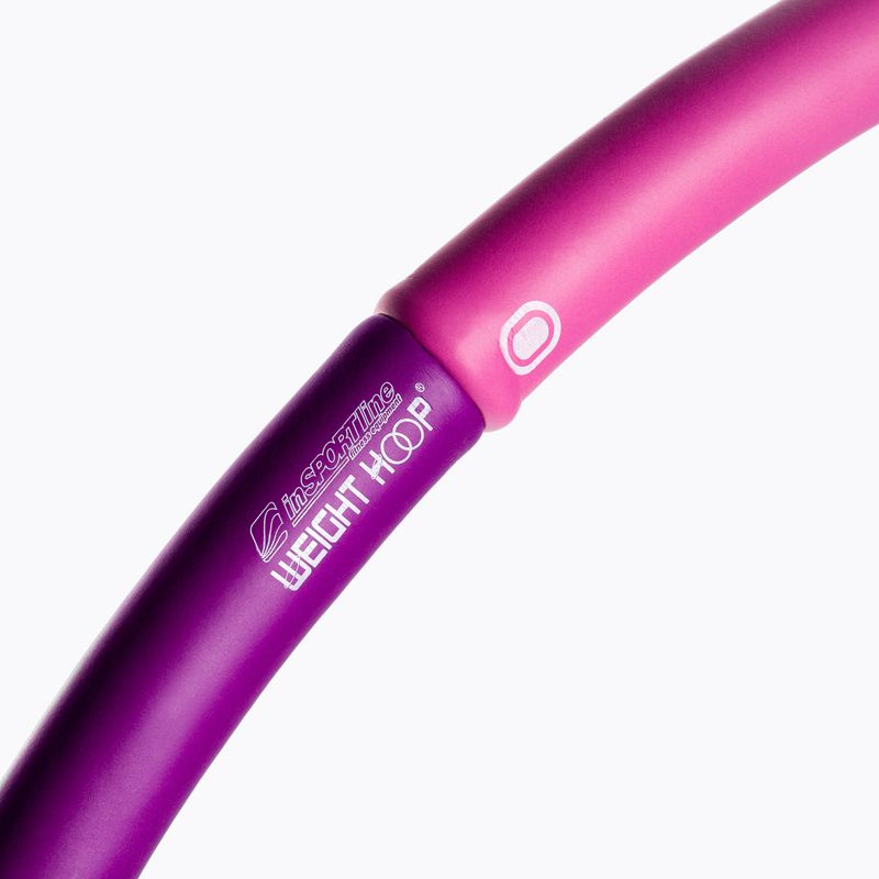 Обруч / Хула-хуп inSPORTline Weight Hulahop 100 см рожевий 6859 2