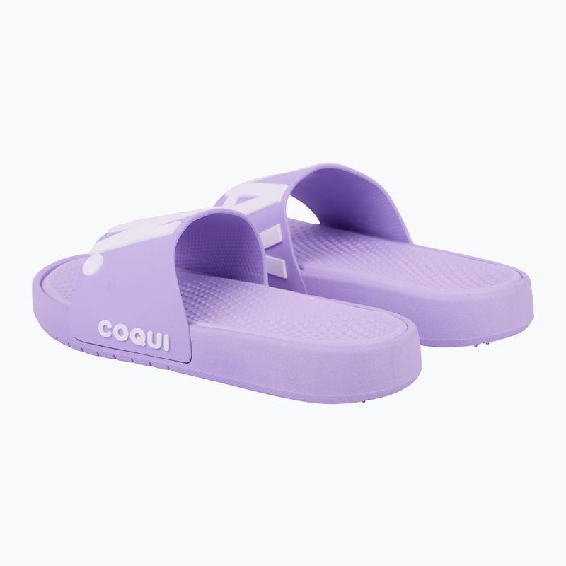 Жіночі шльопанці Coqui Speedy світло-бузкові розслабтеся на шльопанцях 9