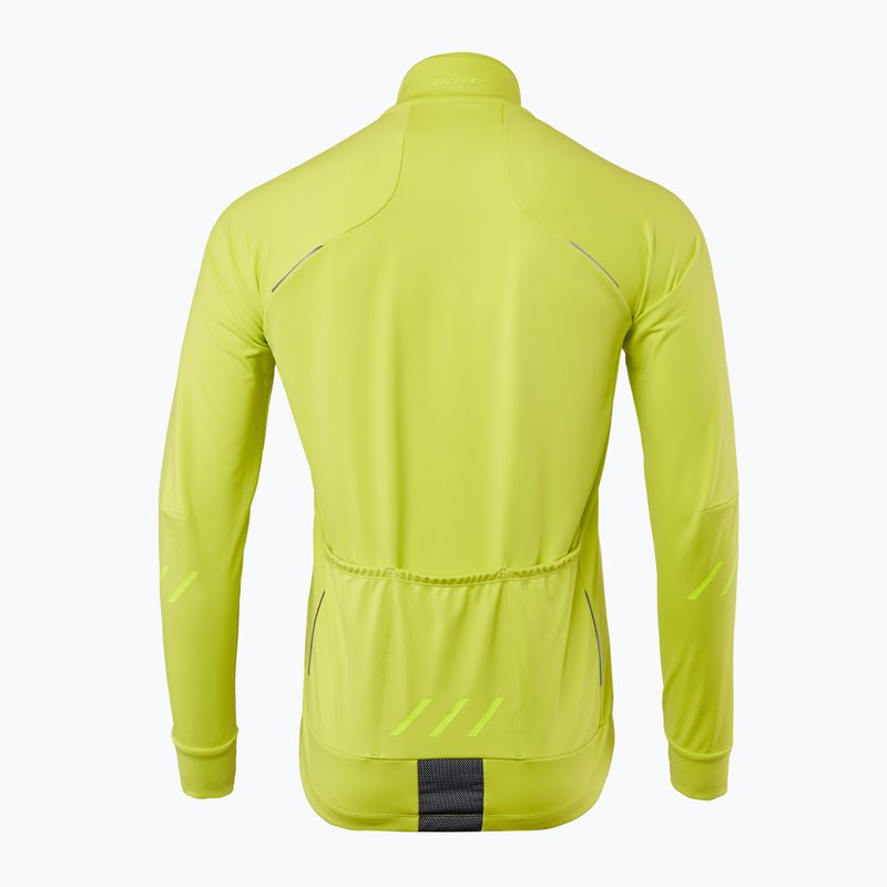 Куртка велосипедна чоловіча SILVINI Ghisallo softshell зелена MJ2129 2