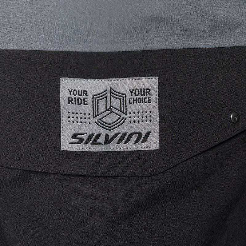 Куртка велосипедна чоловіча SILVINI Montesolo чорно-сіра 3123-MJ2221/12122 8