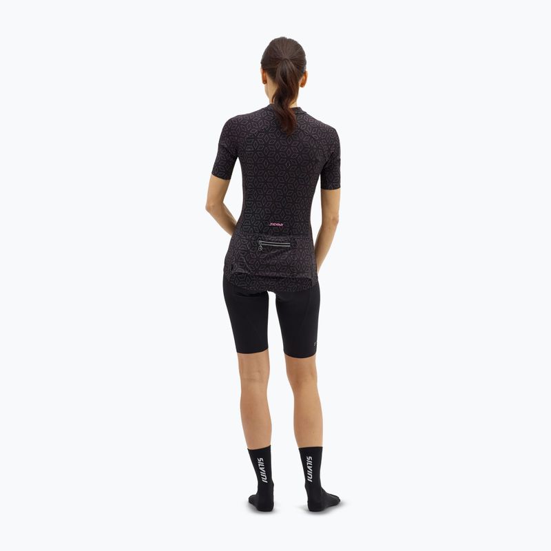 Футболка велосипедна жіноча SILVINI Catirina black/blush 4