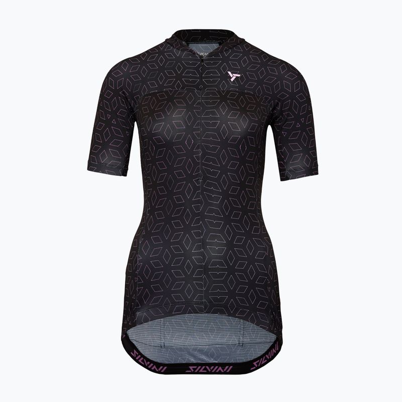 Футболка велосипедна жіноча SILVINI Catirina black/blush 5