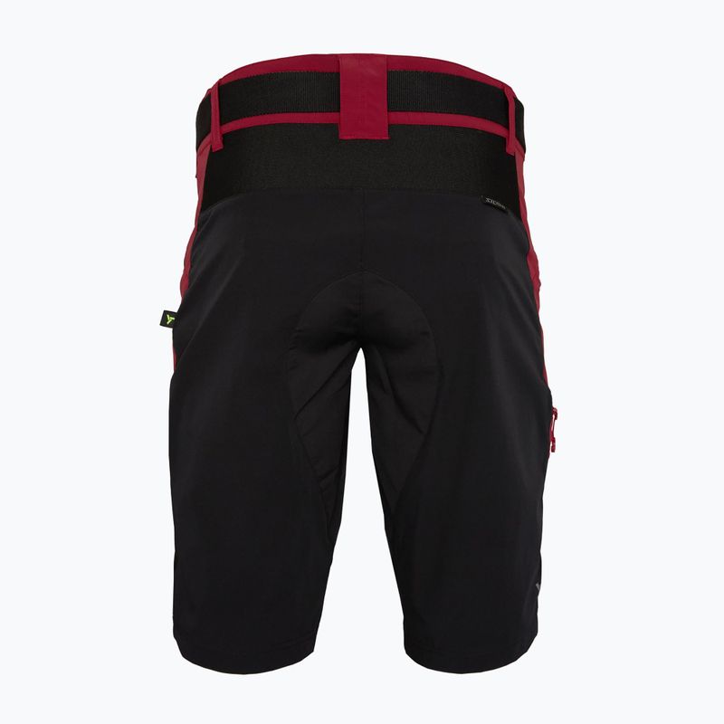 Шорти велосипедні чоловічі SILVINI Rango Pro merlot/black 2