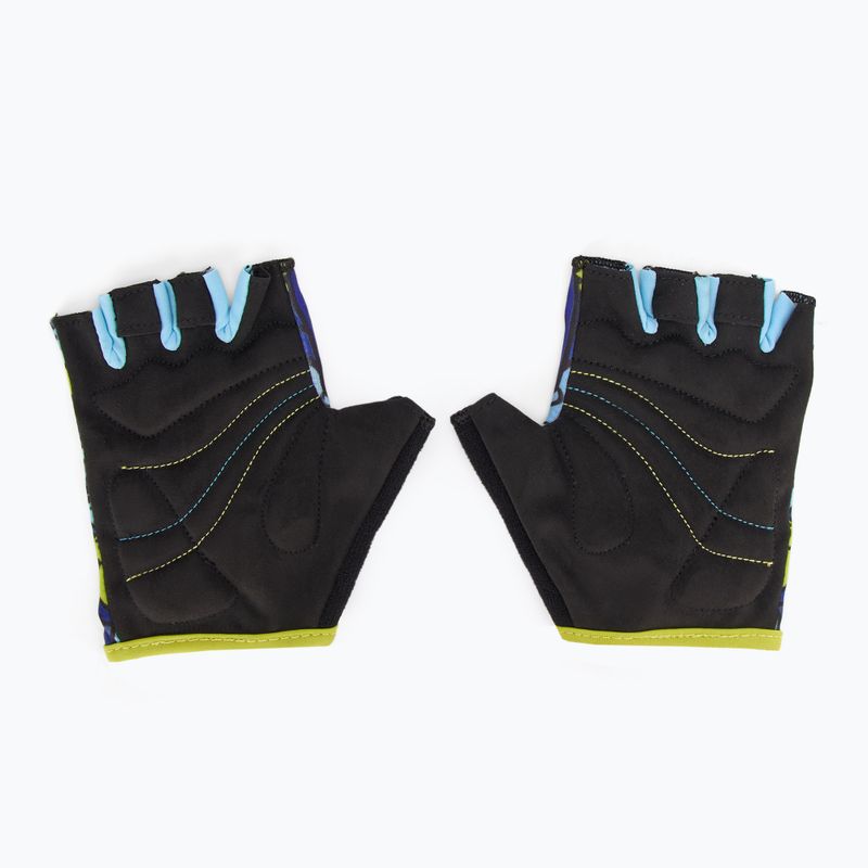 Рукавички велосипедні дитячі SILVINI Locri blue/neon 3