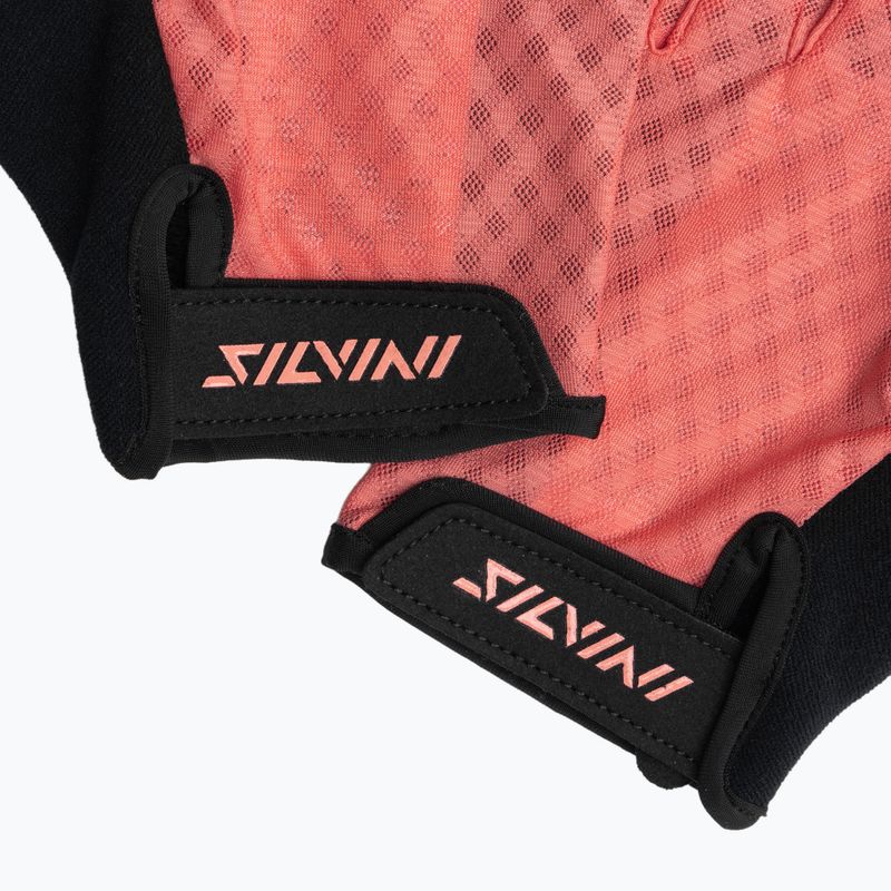 Рукавички велосипедні жіночі SILVINI Gaiona coral 4