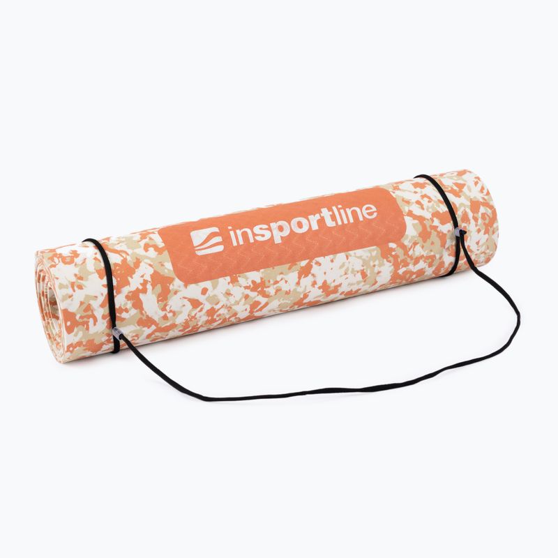 Килимок для фітнесу inSPORTline Camu помаранчевий 17995-1 4