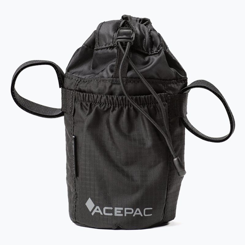 Велосумка для пляшки Acepac MKIII 0,65 л чорна 2