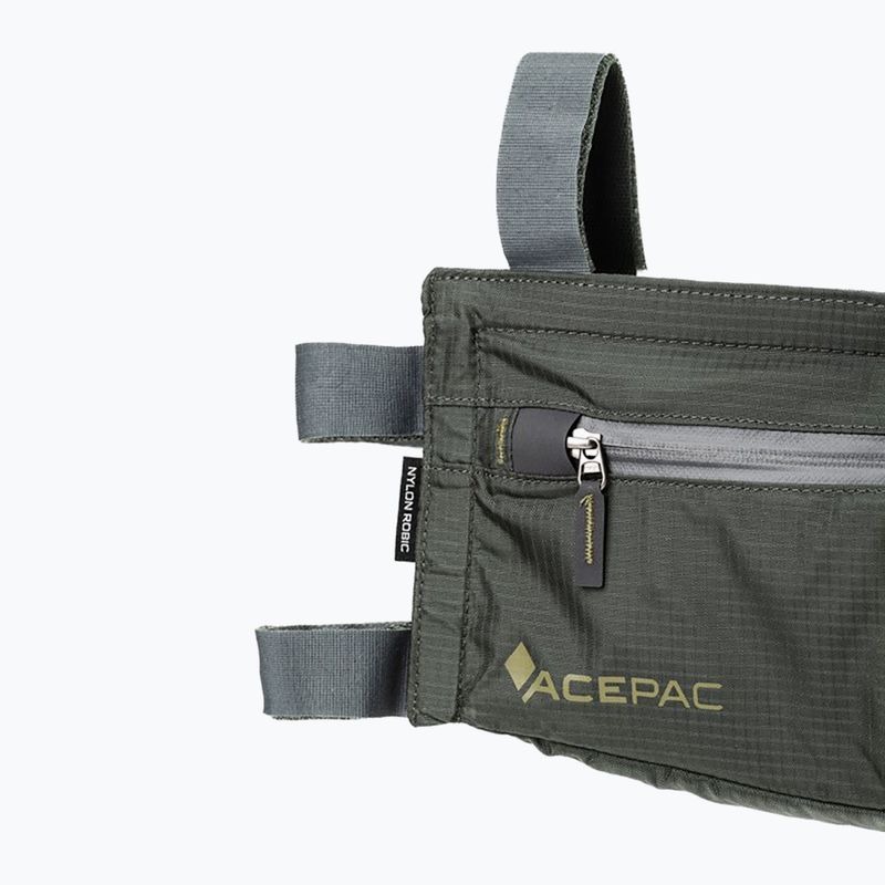 Велосипедна сумка Acepac Zip Frame L MKIII 4.5 л сіра 7