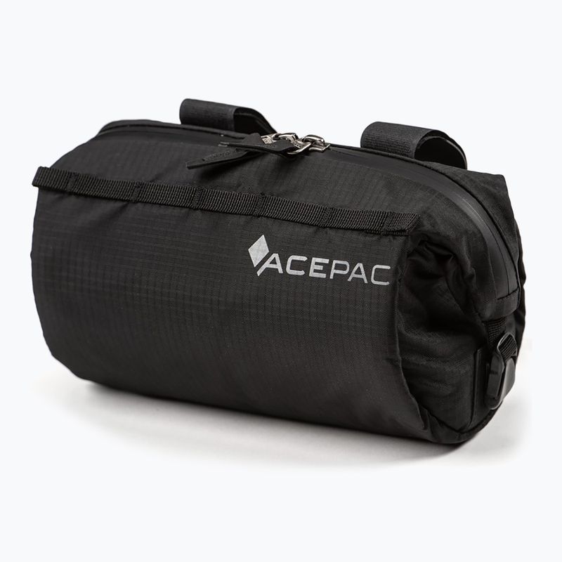Велосипедна сумка на кермо Acepac Barrel MKIII 2 л чорна