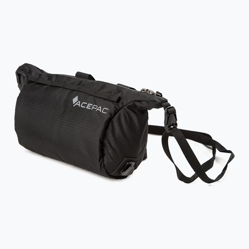 Велосипедна сумка на кермо Acepac Barrel MKIII 2 л чорна 4