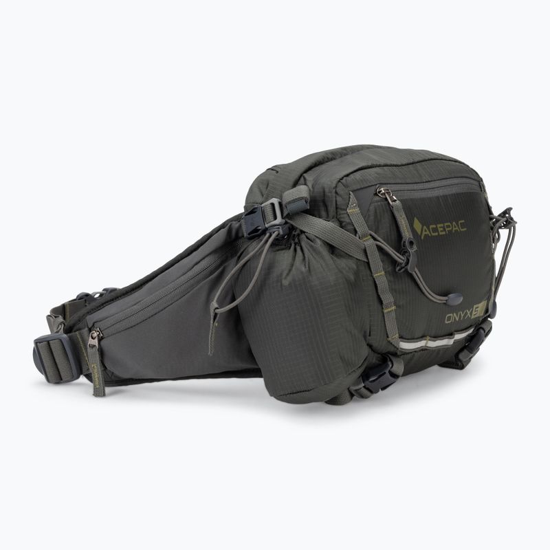 Велосипедна сумка Acepac Onyx 5 MKIII 5 л чорна 2