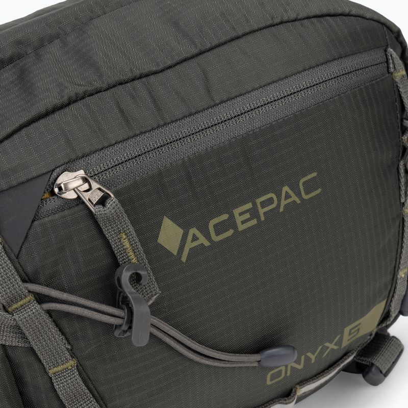 Велосипедна сумка Acepac Onyx 5 MKIII 5 л чорна 5