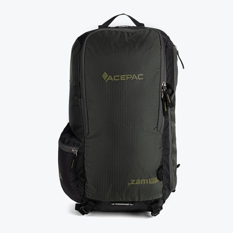 Рюкзак велосипедний Acepac Zam EXP 15 l grey
