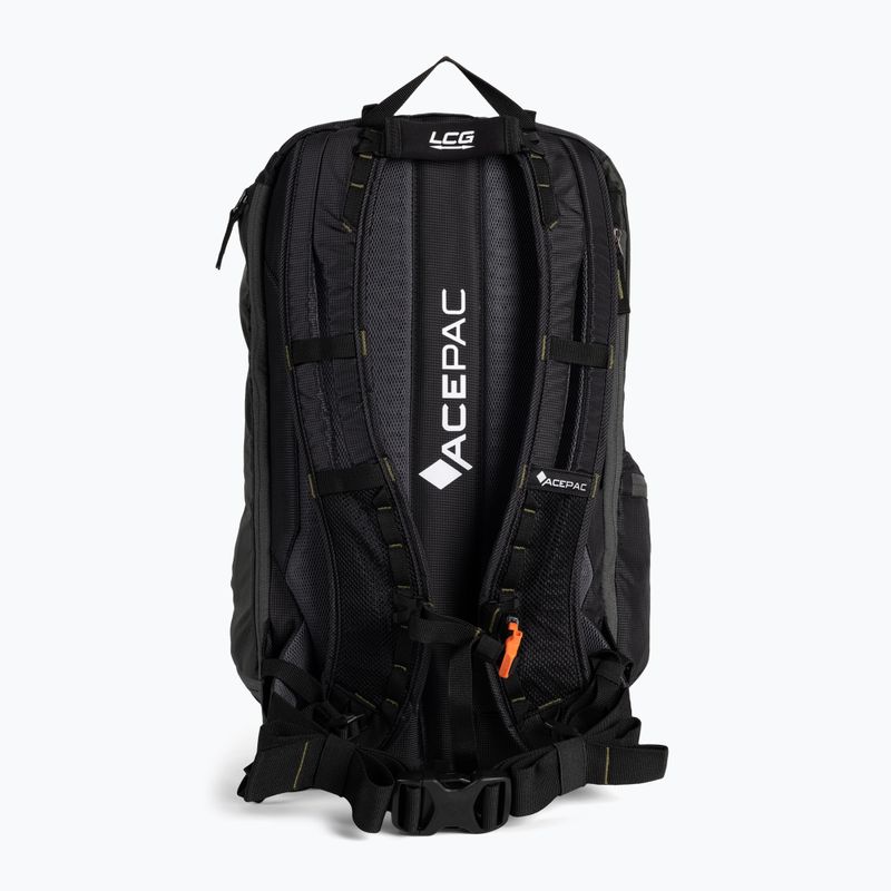 Рюкзак велосипедний Acepac Zam EXP 15 l grey 3