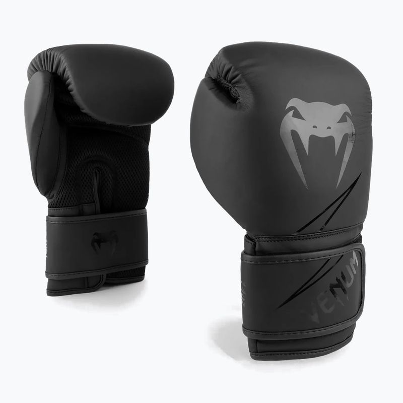 Рукавиці боксерські Venum Boxing WLMT Edition black/black