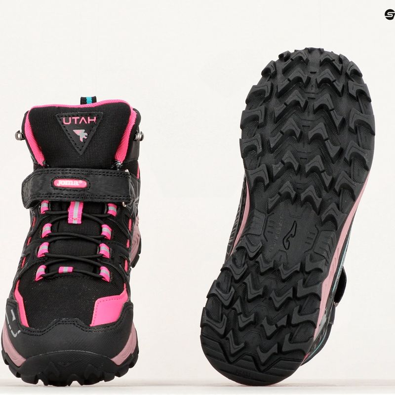 Взуття трекінгове жіноче Joma J.Utah Jr 2331 black/fuchsia 14