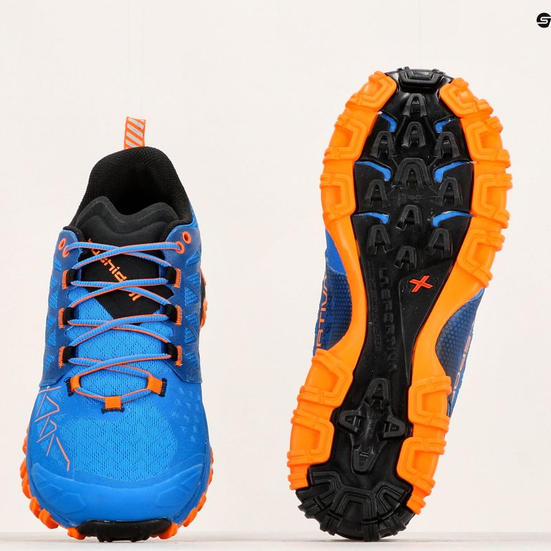 Кросівки для бігу чоловічі La Sportiva Bushido II GTX electric blue/tiger 19