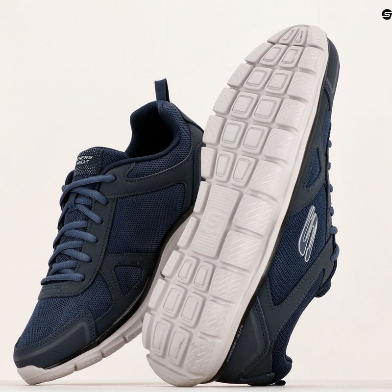 Кросівки тренувальні чоловічі SKECHERS Track Scrolic navy 18