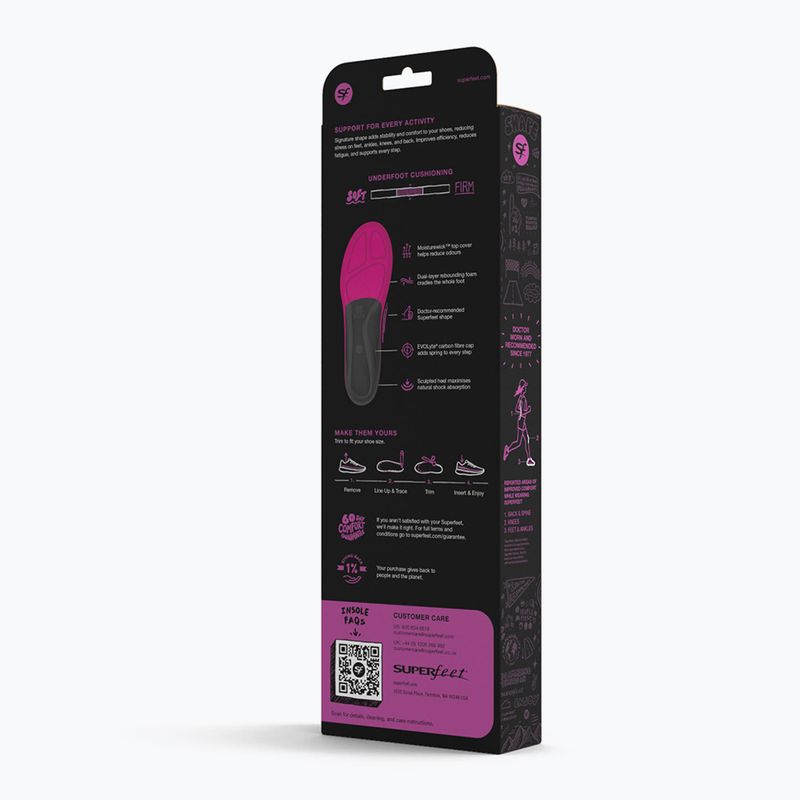 Устілки для взуття Superfeet Active Women's Support plum 9