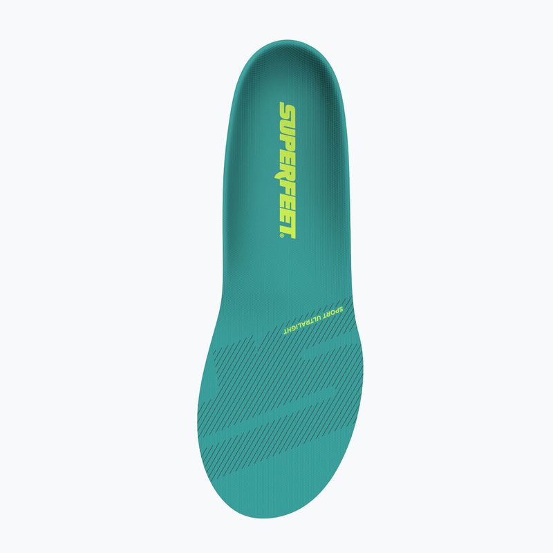 Устілки Superfeet Sport Ultralight porcelain green 2