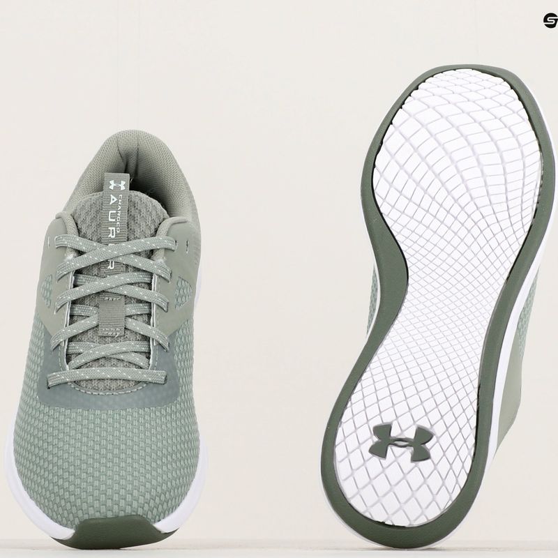 Жіночі тренувальні кросівки Under Armour W Charged Aurora 2 grove green/grove green/metallic cristal gold 12