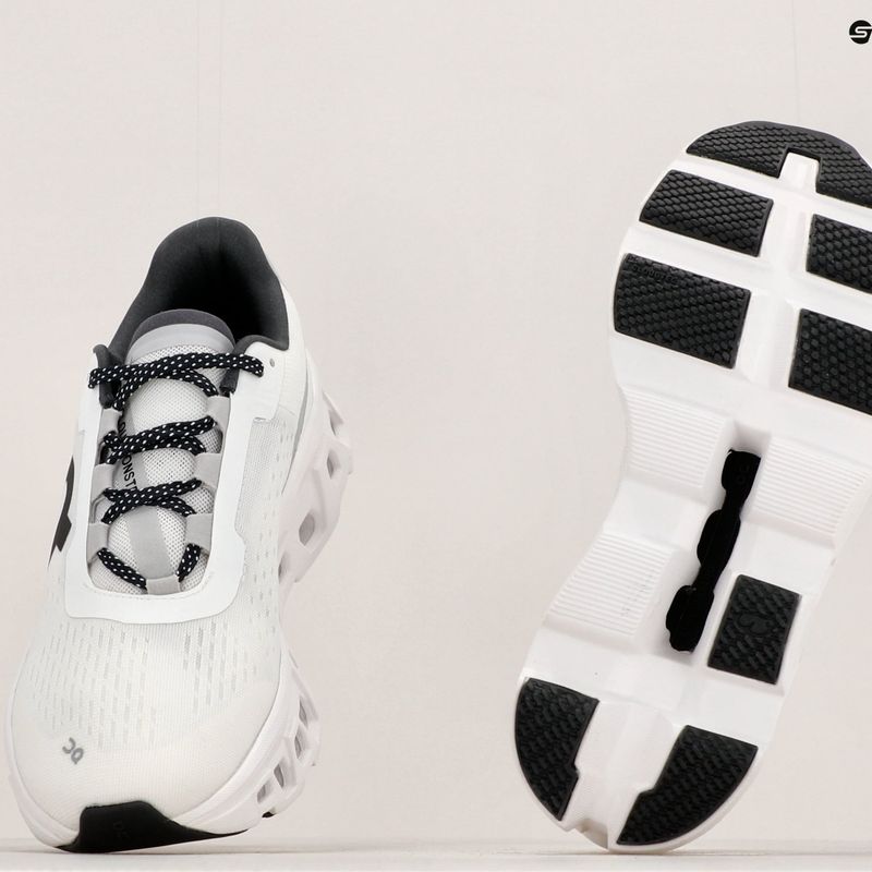 Жіночі бігові кросівки On Cloudmonster незабарвлений білий/білий 13