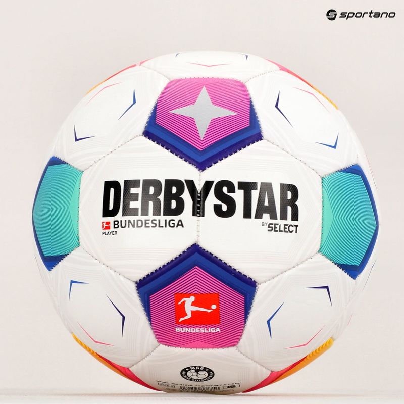 Багатобарвний футбольний м'яч Derbystar Bundesliga Player Special v23 розмір 5 6