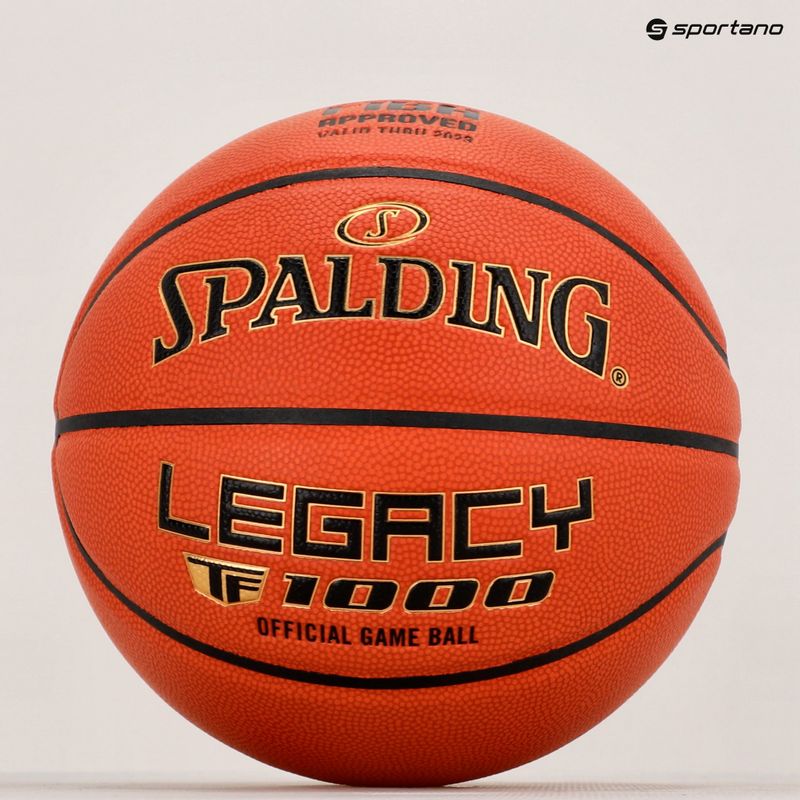 Баскетбольний м'яч Spalding TF-1000 Legacy FIBA 76964Z Розмір 6 6