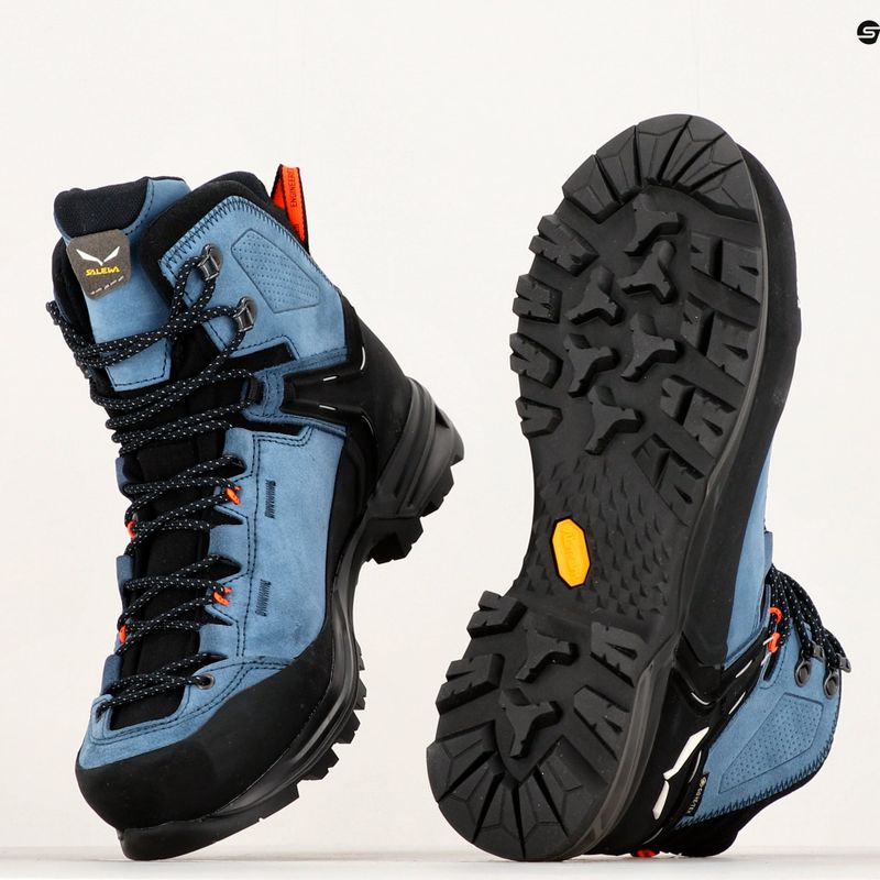 Взуття трекінгове чоловіче Salewa MTN Trainer 2 Mid GTX java blue/black 13