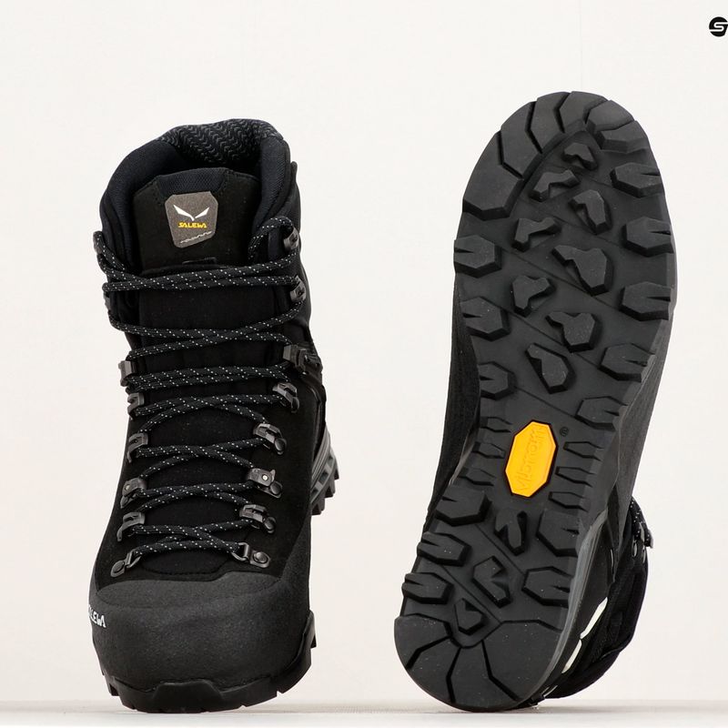 Черевики для трекінгу чоловіче Salewa Ortles Ascent Mid GTX M чорні 61408 13