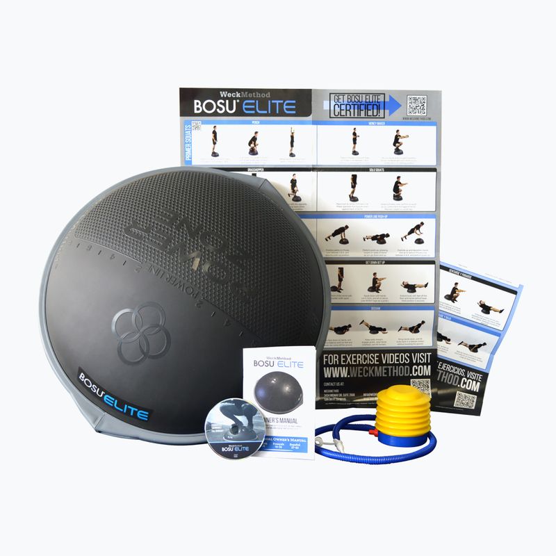 Балансувальна подушка BOSU Elite чорна 350012 6