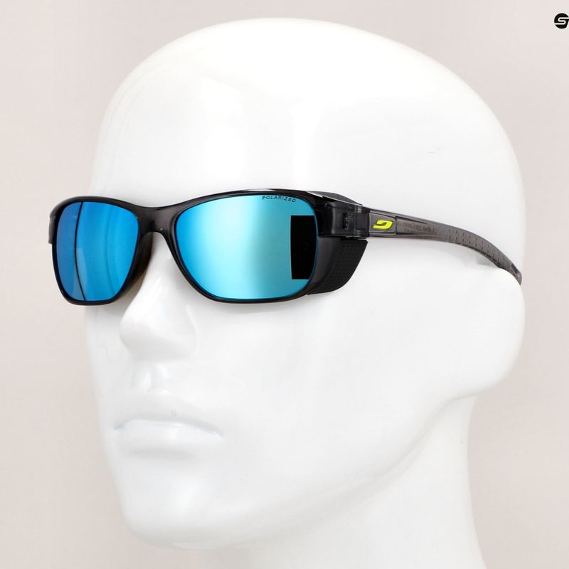 Велосипедні окуляри Julbo Camino M Polar 4 Hd чорно-жовтий флюоресцентний/капсульний океанський майстер 11