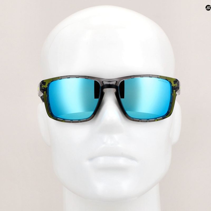 Велосипедні окуляри Julbo Shield Polar 4 Hd чорно-жовтий флюоресцентний/капсульний океанський майстер 11