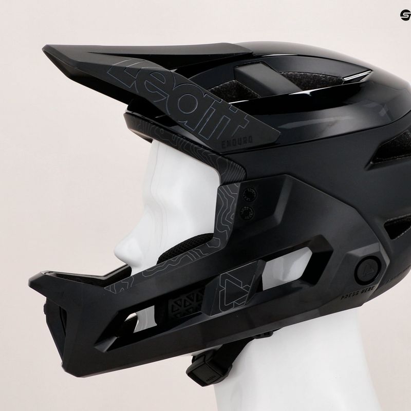 Шолом велосипедний Leatt MTB Enduro 3.0 V23 чорний 1023014652 12
