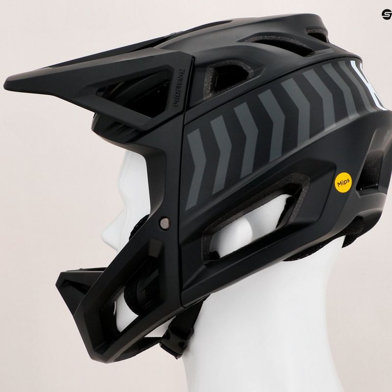 Дитячий велосипедний шолом Fox Racing Proframe Nace Jr чорний 9