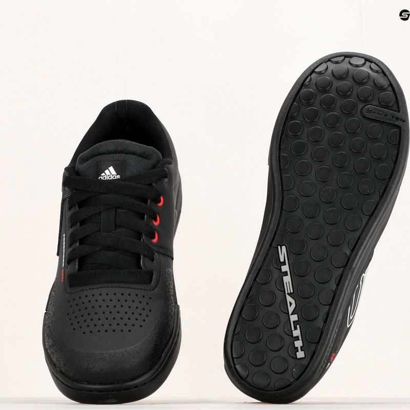 Кросівки велосипедні на платформі чоловічі adidas FIVE TEN Freerider Pro core black/white/white 13